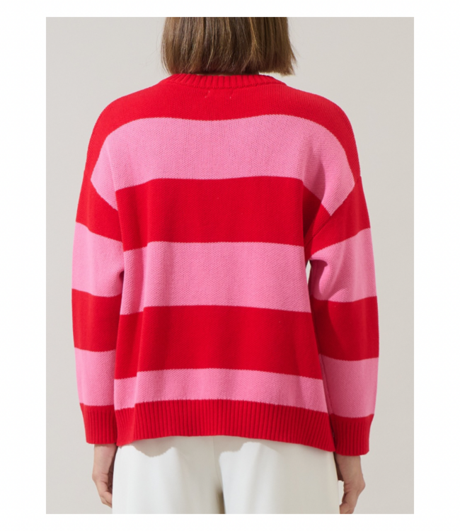 Amour Stripe Sweater