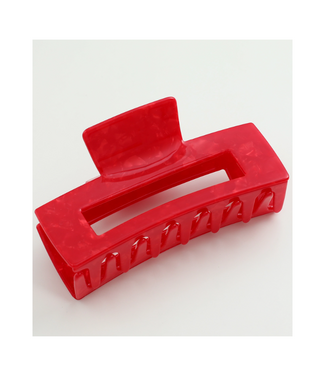 Adorro Cherry Red Large Assorted Large Claw Clip