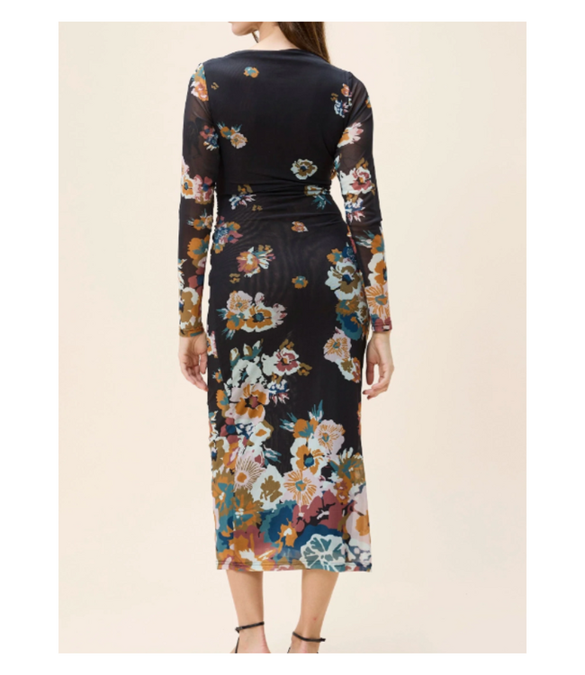 Lura Mesh Midi Dress