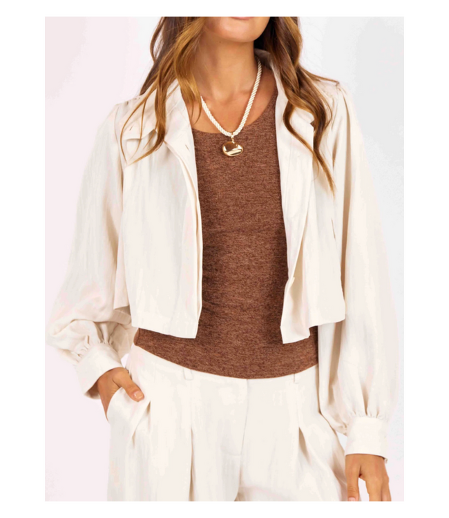 Hustle Cropped Jacket