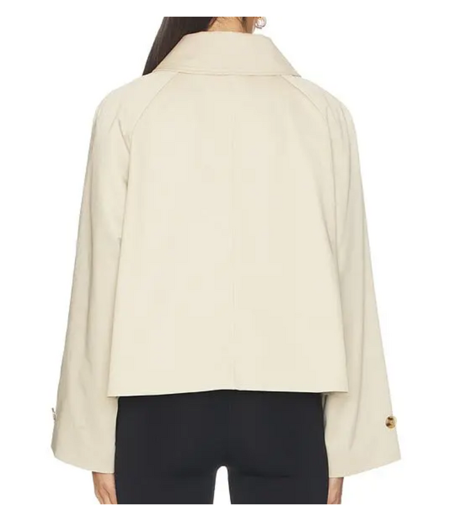 Wynn Cropped Trench Coat