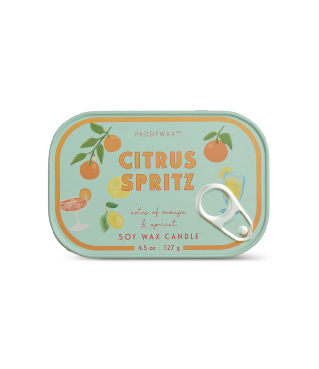 Bistro Tin Candle - Orange Citrus Spritz