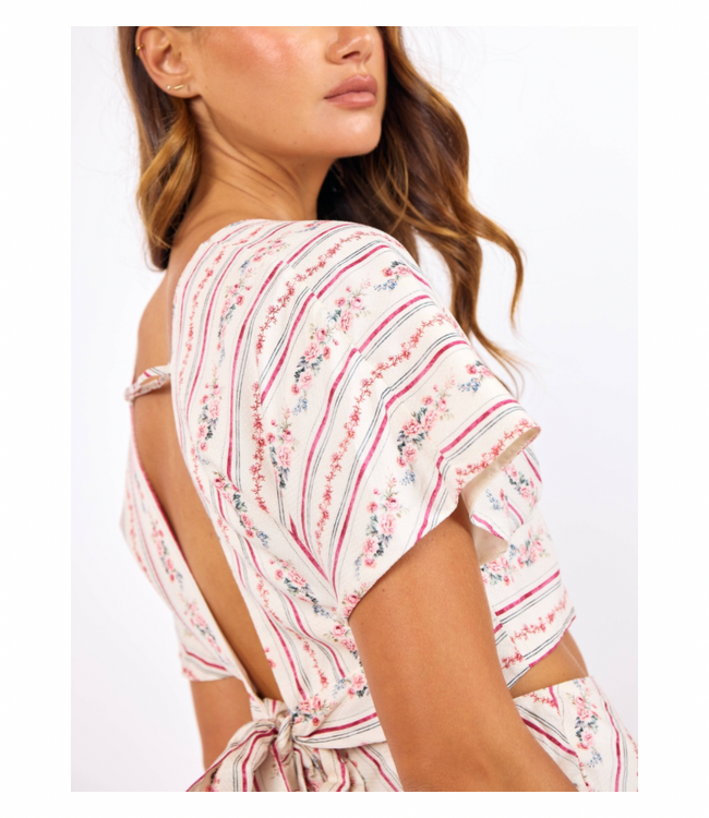 Rosebud Open Back Top