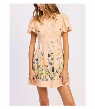 En Saison Carrera Mini Shirt Dress