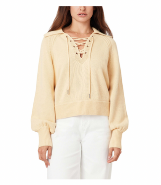 Habitual Lace Up Sweater