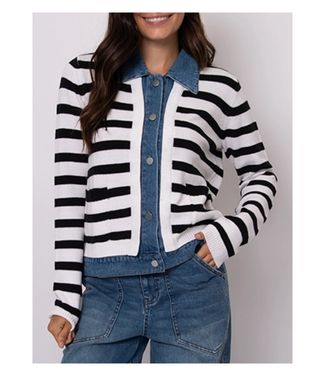 RD Style Amorie Long Sleeve Denim Top