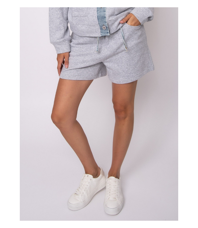 Ayara French Terry w/ Denim Shorts
