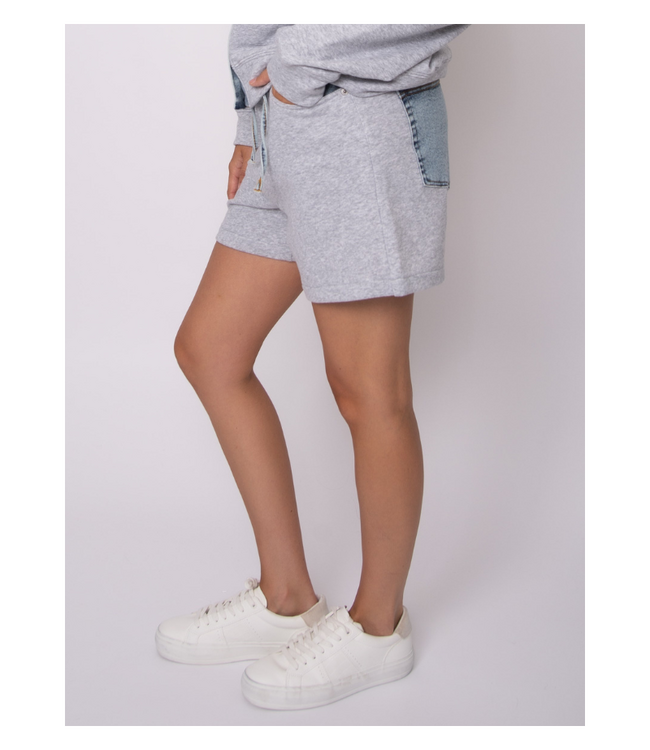 Ayara French Terry w/ Denim Shorts