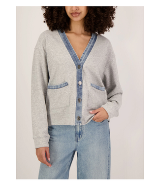 RD Style Kellie French Terry w/ Denim Cardigan