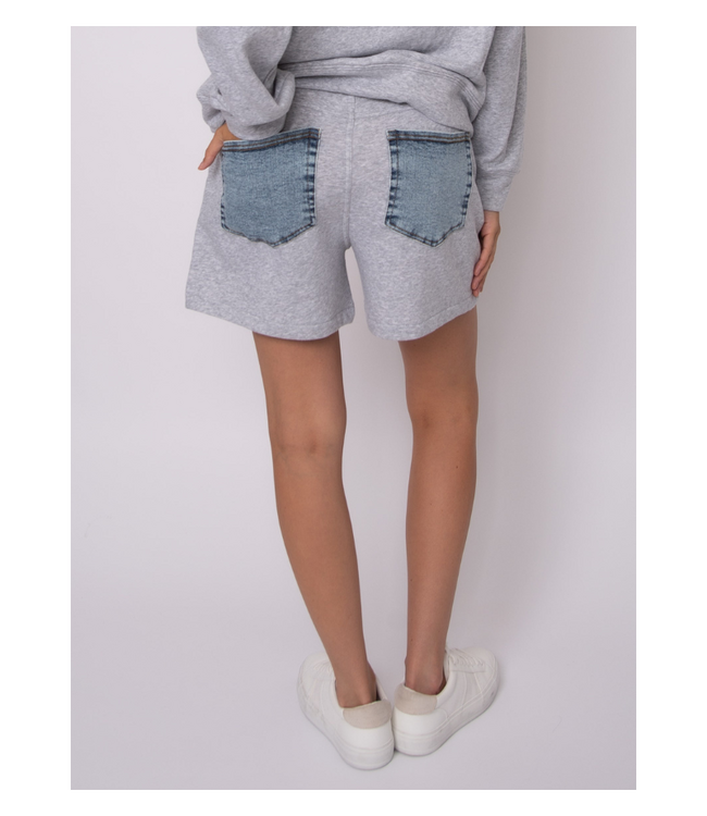 Ayara French Terry w/ Denim Shorts