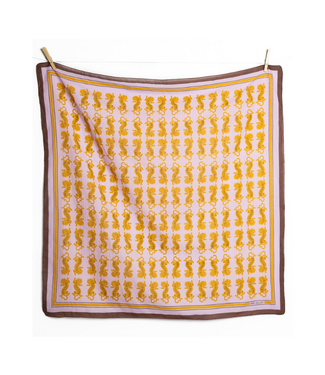 Olivia Square Scarf Tiger Print