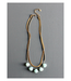David Aubrey Herringbone and Amazonite Necklace