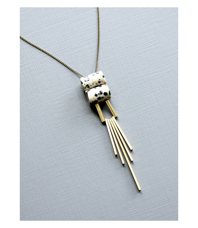 Dalmatian Pendant Necklace