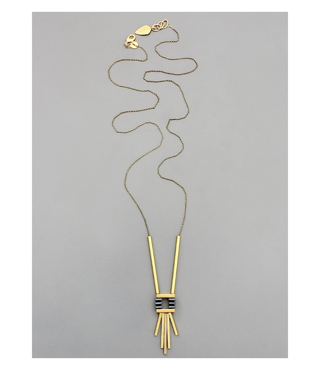 Geometric Pendant Necklace