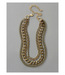 David Aubrey Triple Lined Chain Necklace