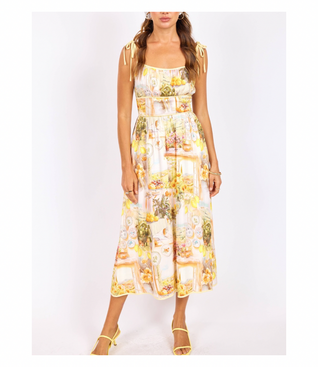 Limoncelle Midi Dress