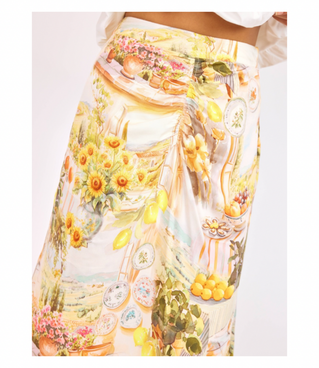 Limoncello Midi Skirt