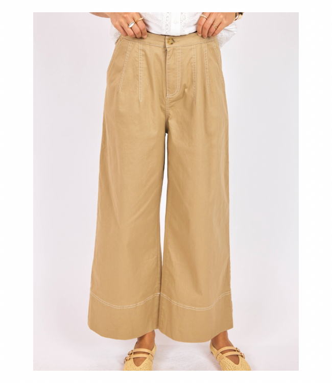 Seedling Contrast Stitch Pants
