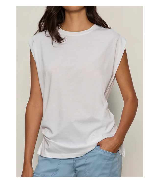 Pleated Muscle Tee