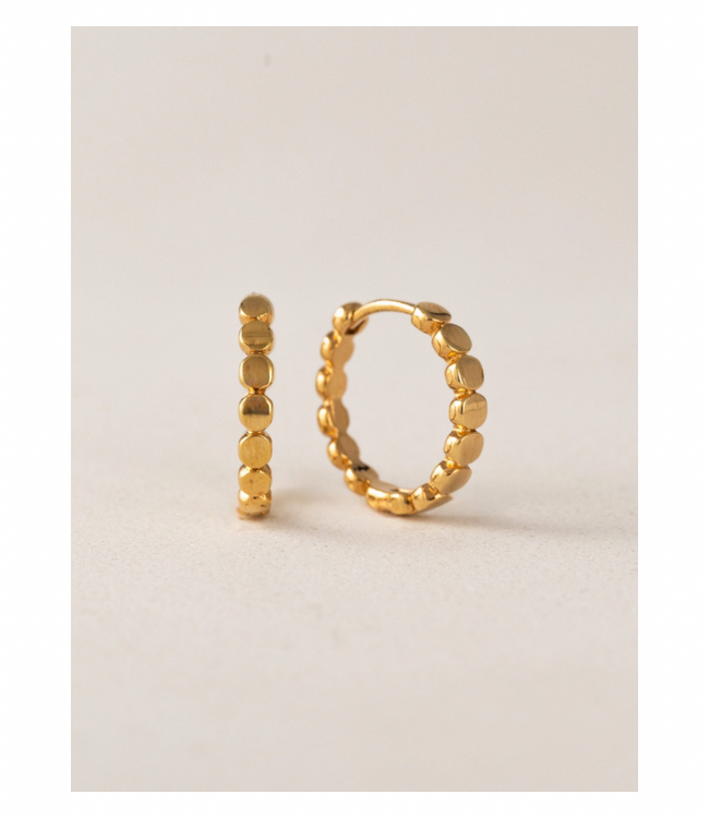 Cleo Hoop Earrings Gold