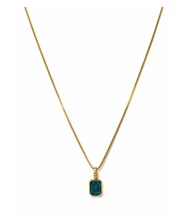 Waterproof Birthstone Necklace - DEC