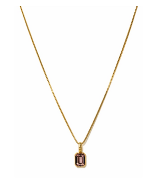 Waterproof Birthstone Necklace - FEB