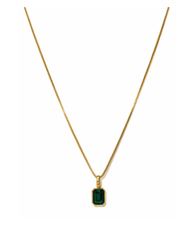 Waterproof Birthstone Necklace - MAY