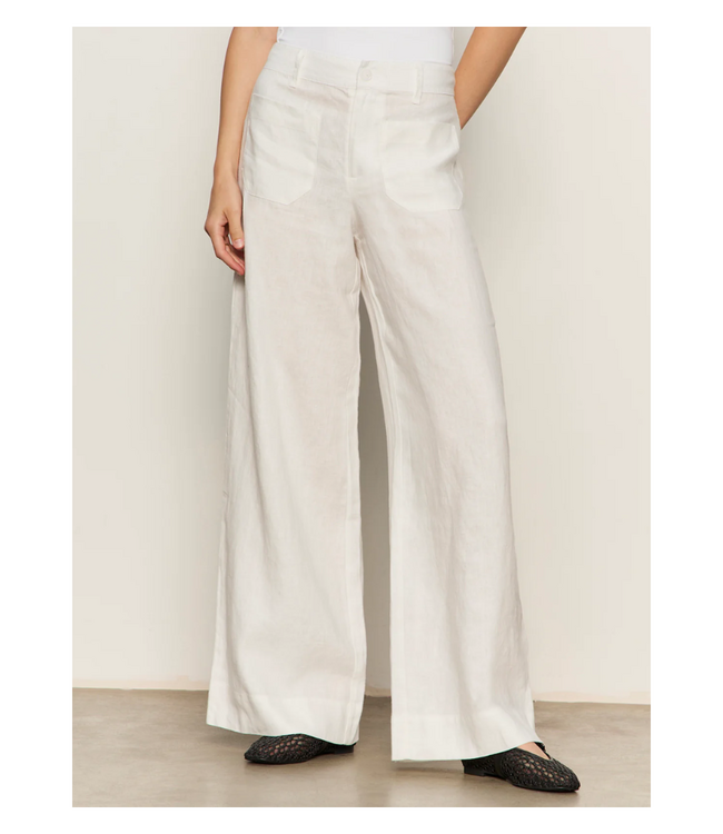 The Linen Marine Wide Leg
