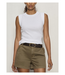 Sanctuary Ribbed Ruched Tank