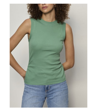 Sanctuary Ribbed Ruched Tank