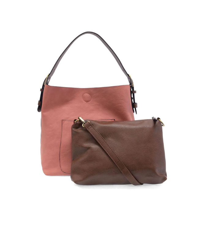 Hobo Handbag Clay Pink