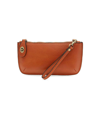 Mini Crossbody Wristlet Burnt Orange