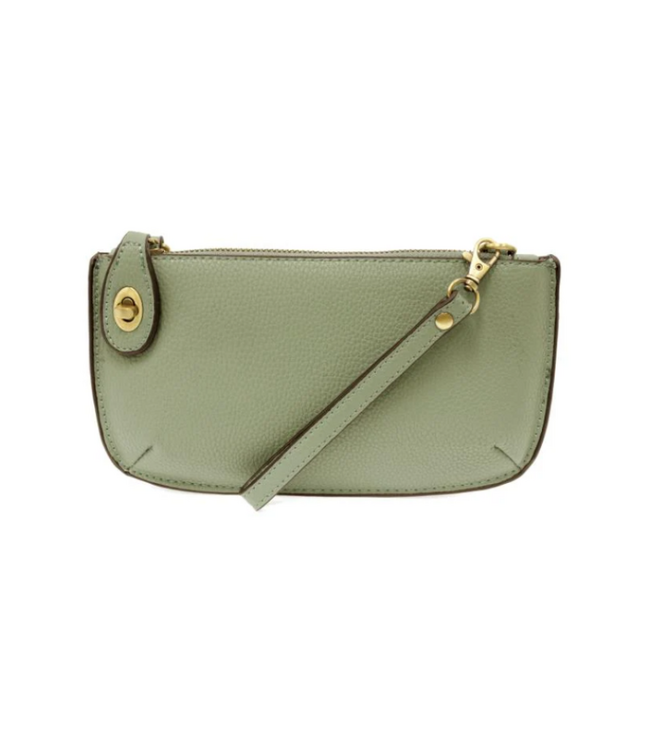 Mini Crossbody Wristlet Sage