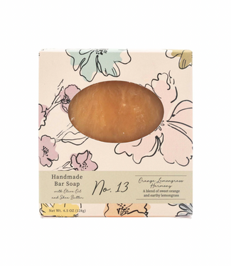 Cait + Co Wild Blossom Soap No. 13 - Orange Lemongrass Harmony