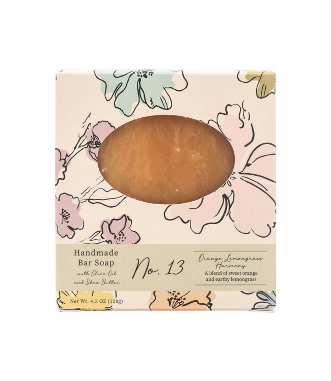 Wild Blossom Soap No. 13 - Orange Lemongrass Harmony