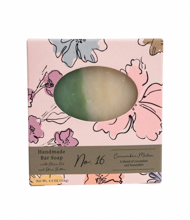 Wild Blossom Soap No. 16 - Cucumber Melon