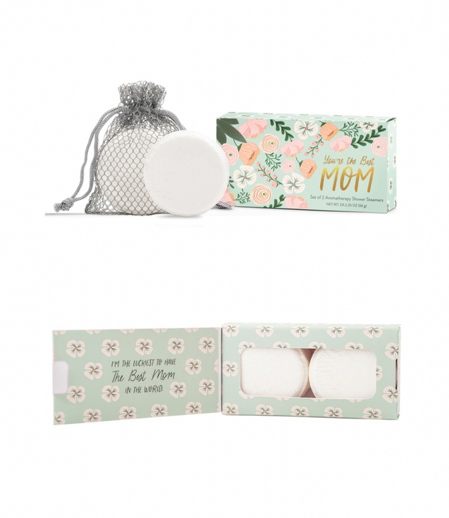Best Mom Shower Steamer Gift Set