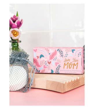 Cait + Co Love Mom Shower Steamer Gift Set