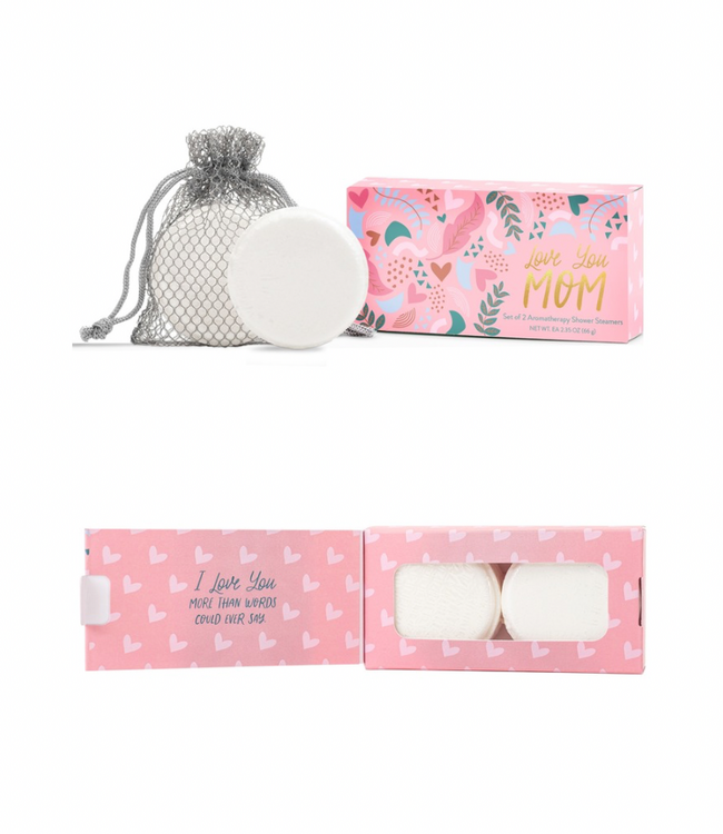 Love Mom Shower Steamer Gift Set