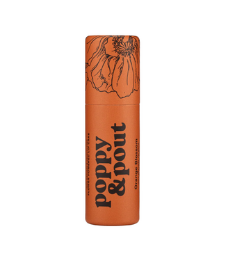 Poppy & Pout Lip Balm, Orange Blossom