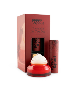 Poppy & Pout Lip Care Duo, Cinnamint