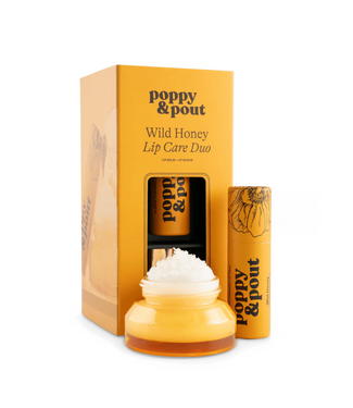 Poppy & Pout Lip Care Duo, Wild Honey