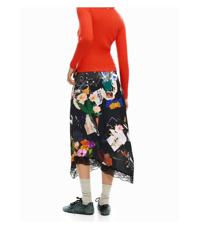 Fal Vent Arty Skirt