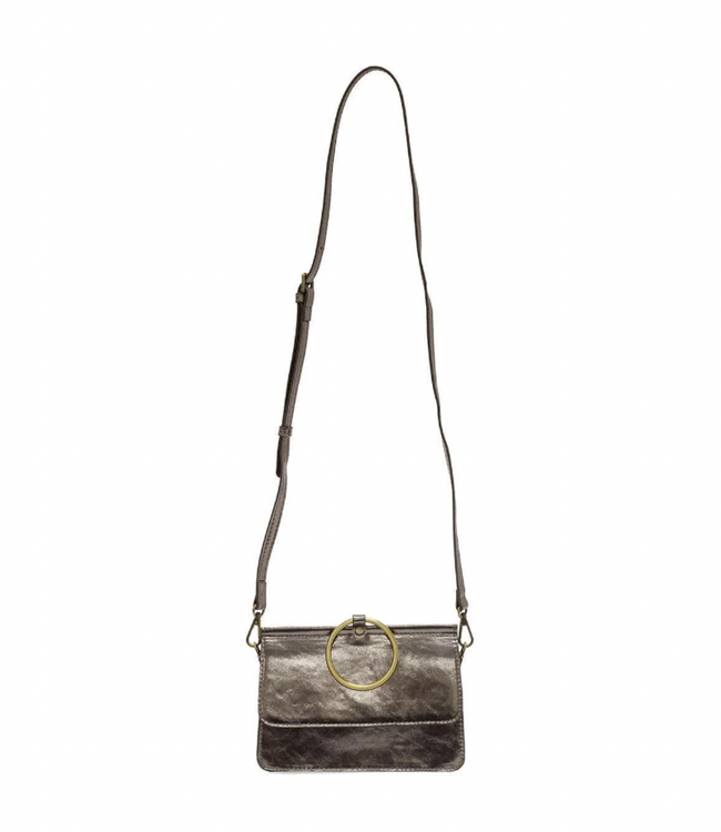 Liquid Metal Aria Ring Bag - Chrome