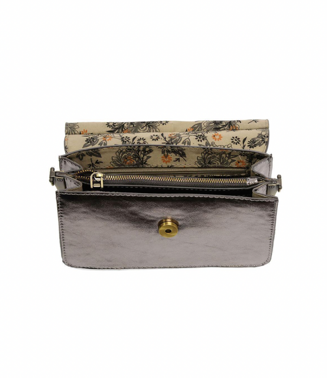Liquid Metal Aria Ring Bag - Chrome