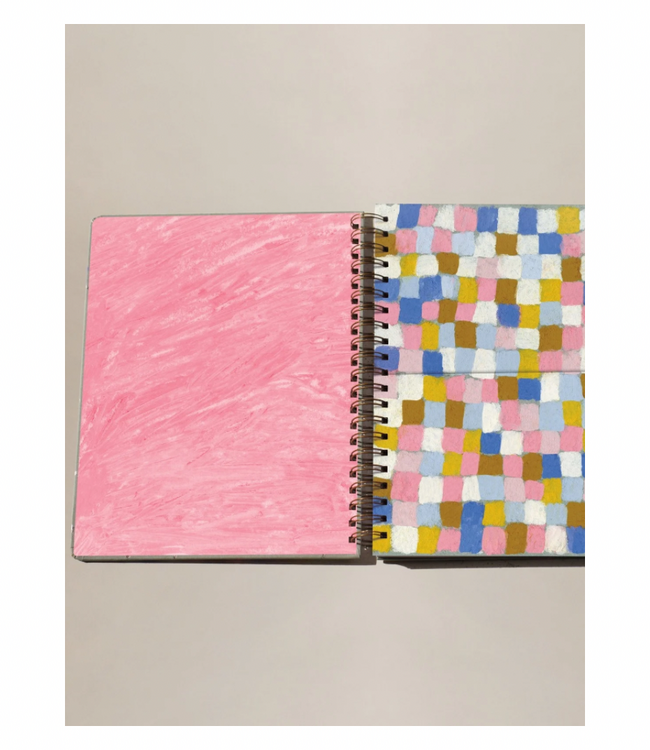 Pastel Weave Notebook