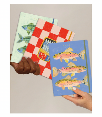 Three Fish Sewn Trio Notebook Set
