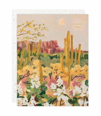 Desert Moonlight Card