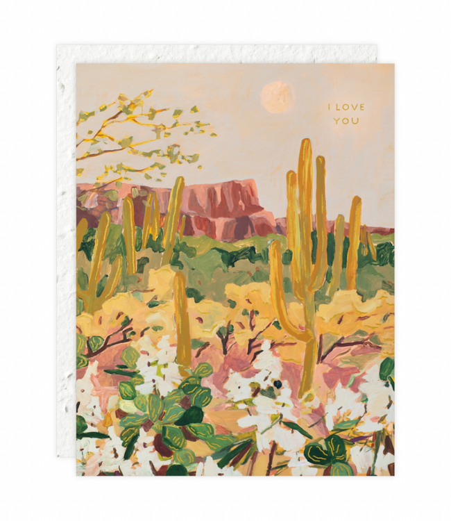 Desert Moonlight Card