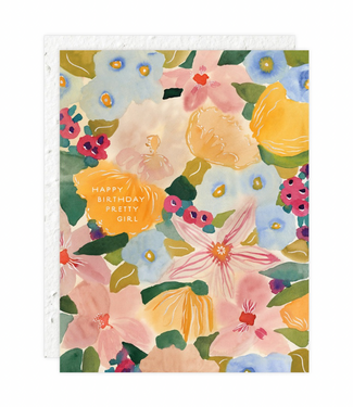 Floral Abundance Birthday Card